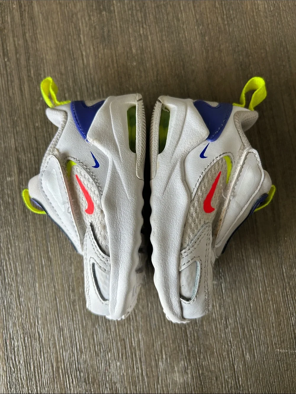 Ds 2021 Nike Air Max Bolt (Tde) White Indigo Burst TdToddler SZ. 3.5, Like New